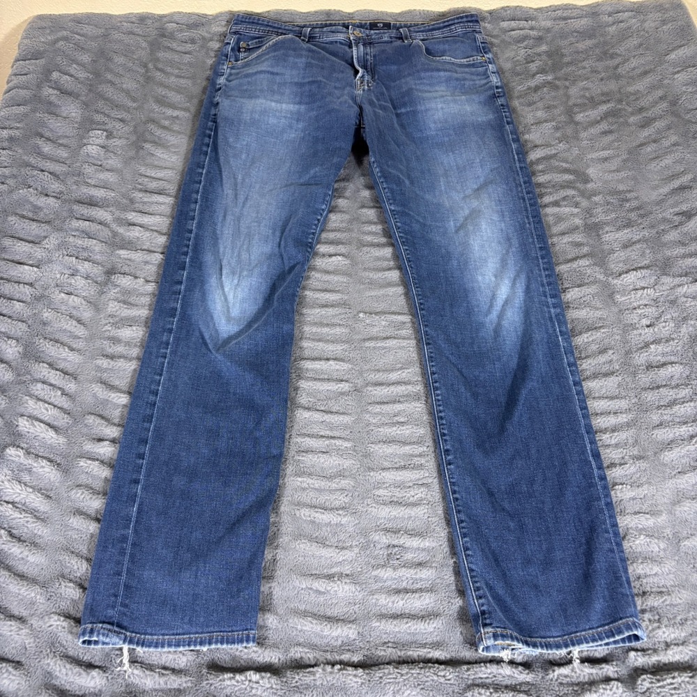 AG Adriano Goldschmied The Everett Slim Straight Jeans Blue 36x34 1794NSRWTS